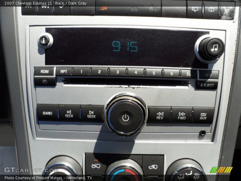 Black / Dark Gray 2007 Chevrolet Equinox LS