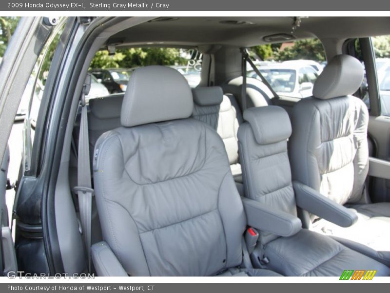 Sterling Gray Metallic / Gray 2009 Honda Odyssey EX-L
