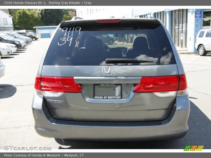 Sterling Gray Metallic / Gray 2009 Honda Odyssey EX-L