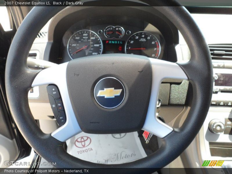 Black / Dark Gray 2007 Chevrolet Equinox LS