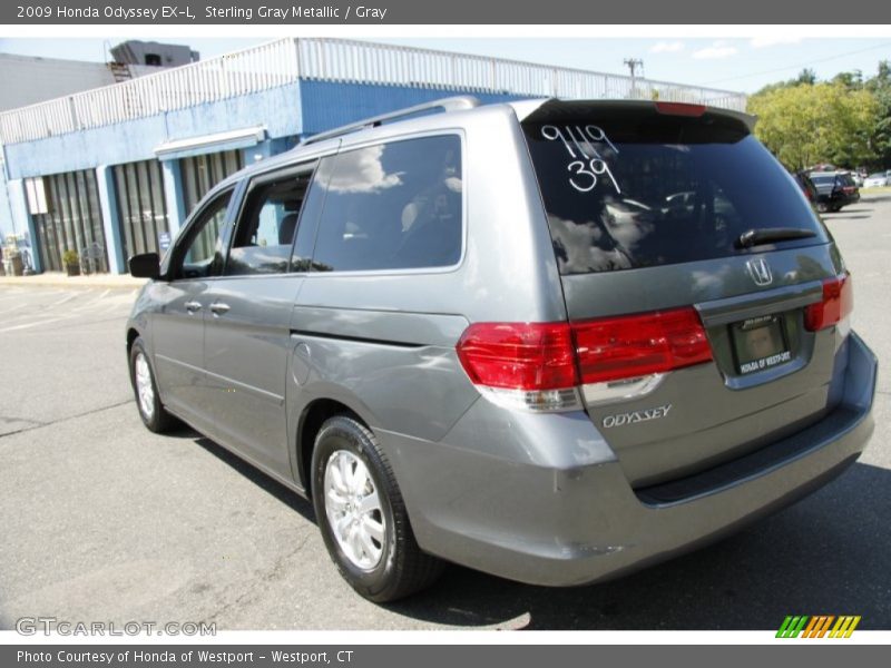Sterling Gray Metallic / Gray 2009 Honda Odyssey EX-L
