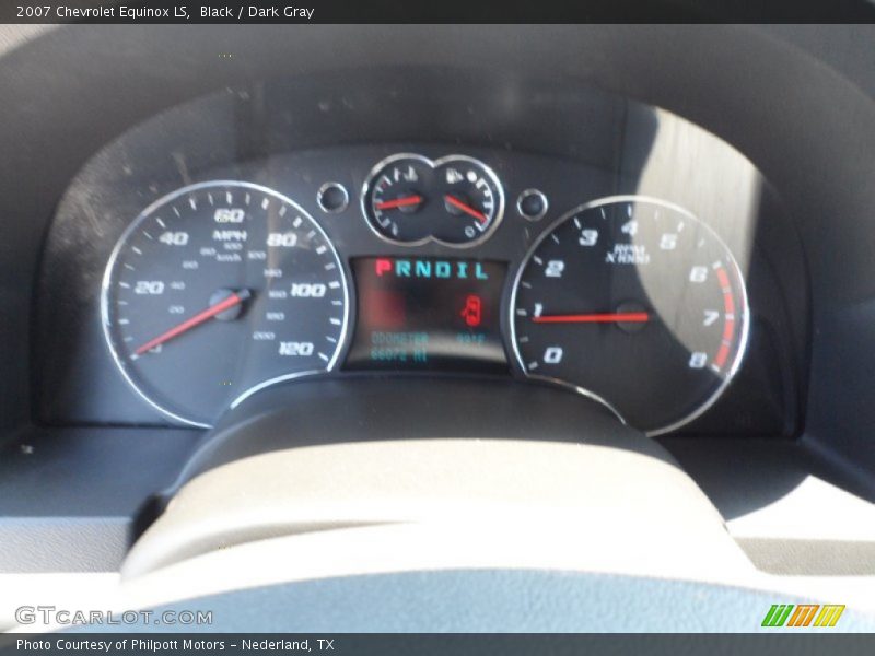 Black / Dark Gray 2007 Chevrolet Equinox LS