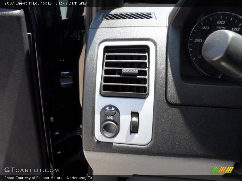 Black / Dark Gray 2007 Chevrolet Equinox LS