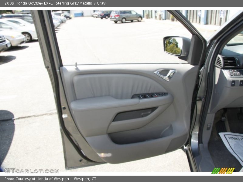 Sterling Gray Metallic / Gray 2009 Honda Odyssey EX-L