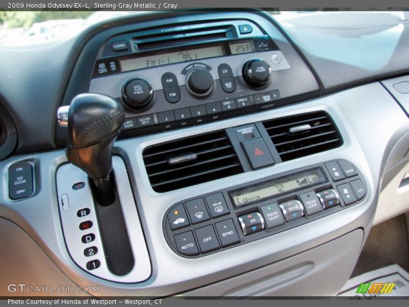 Sterling Gray Metallic / Gray 2009 Honda Odyssey EX-L