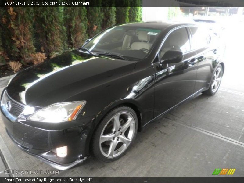 Obsidian Black / Cashmere 2007 Lexus IS 250