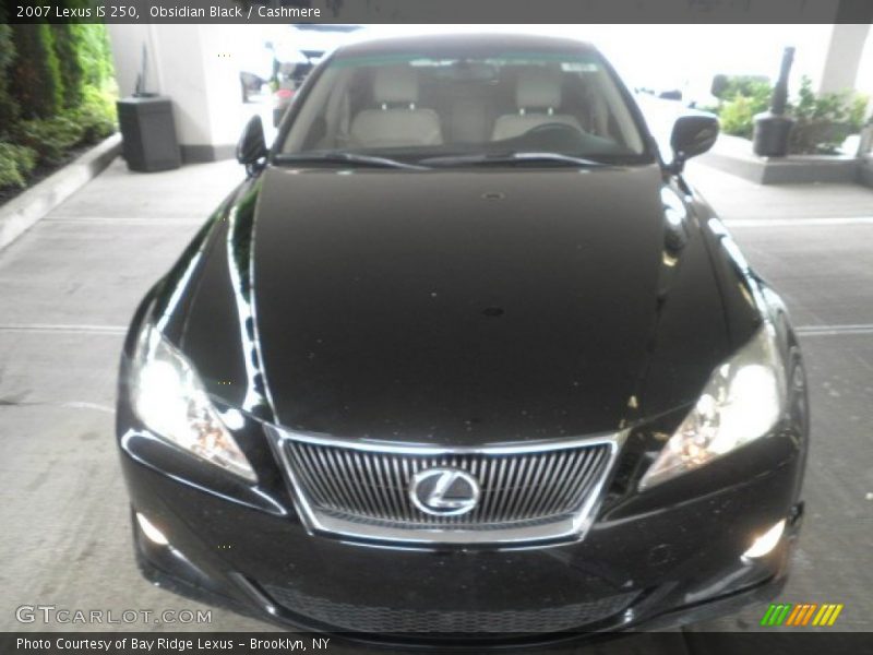 Obsidian Black / Cashmere 2007 Lexus IS 250