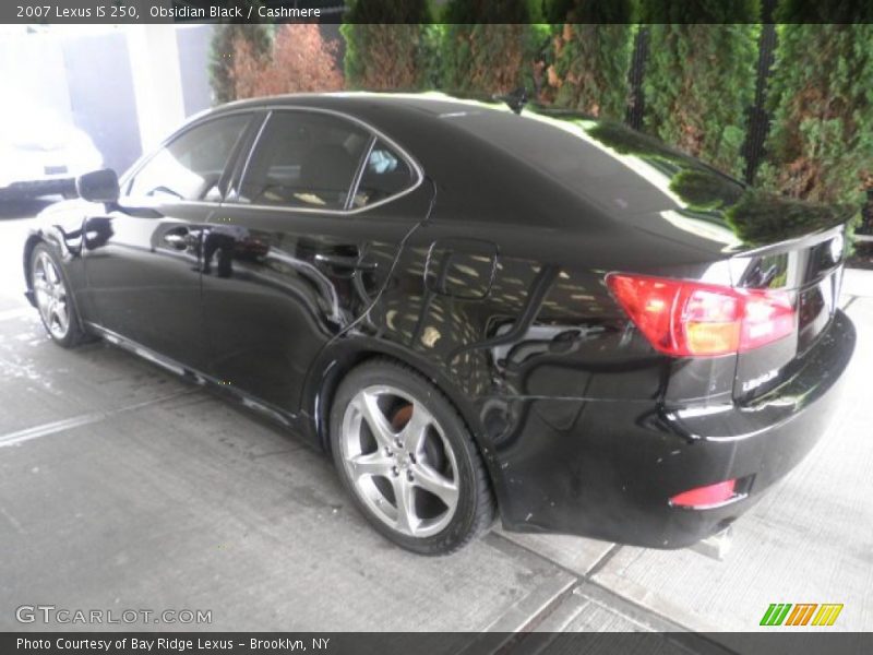 Obsidian Black / Cashmere 2007 Lexus IS 250