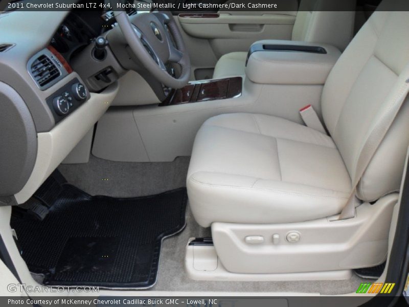 Mocha Steel Metallic / Light Cashmere/Dark Cashmere 2011 Chevrolet Suburban LTZ 4x4