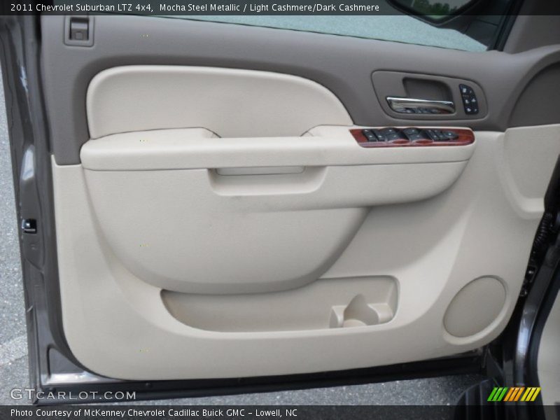 Mocha Steel Metallic / Light Cashmere/Dark Cashmere 2011 Chevrolet Suburban LTZ 4x4
