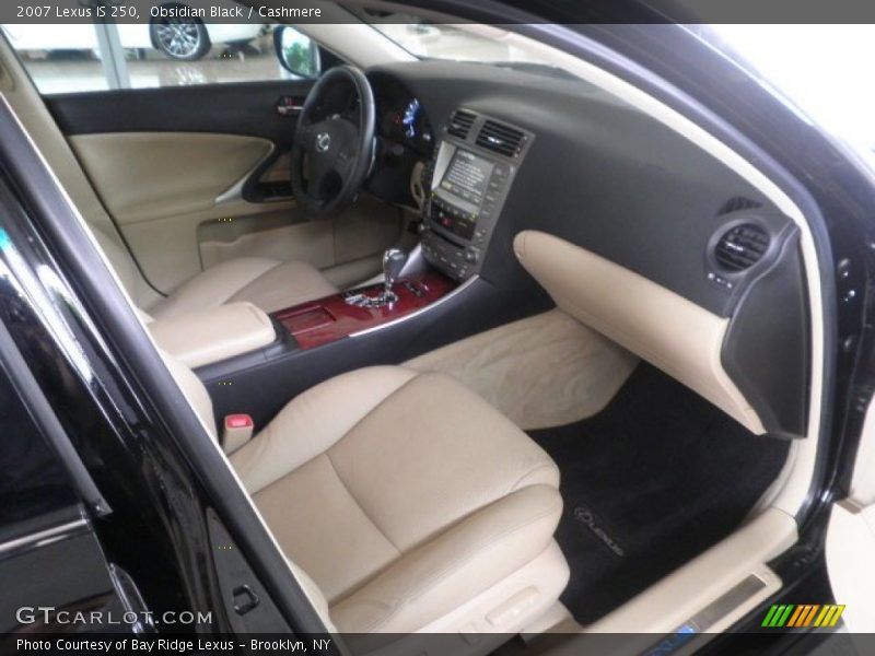 Obsidian Black / Cashmere 2007 Lexus IS 250