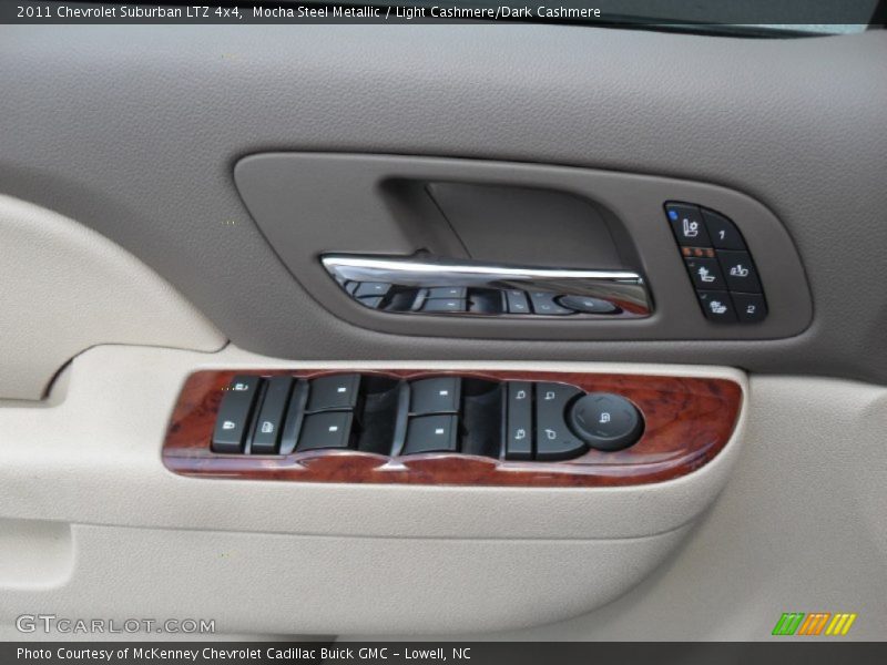 Mocha Steel Metallic / Light Cashmere/Dark Cashmere 2011 Chevrolet Suburban LTZ 4x4