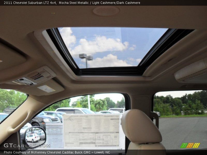 Mocha Steel Metallic / Light Cashmere/Dark Cashmere 2011 Chevrolet Suburban LTZ 4x4