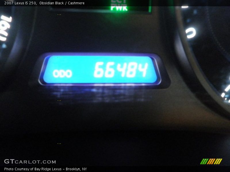 Obsidian Black / Cashmere 2007 Lexus IS 250