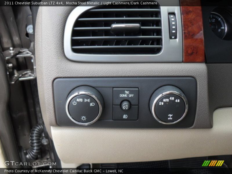 Mocha Steel Metallic / Light Cashmere/Dark Cashmere 2011 Chevrolet Suburban LTZ 4x4