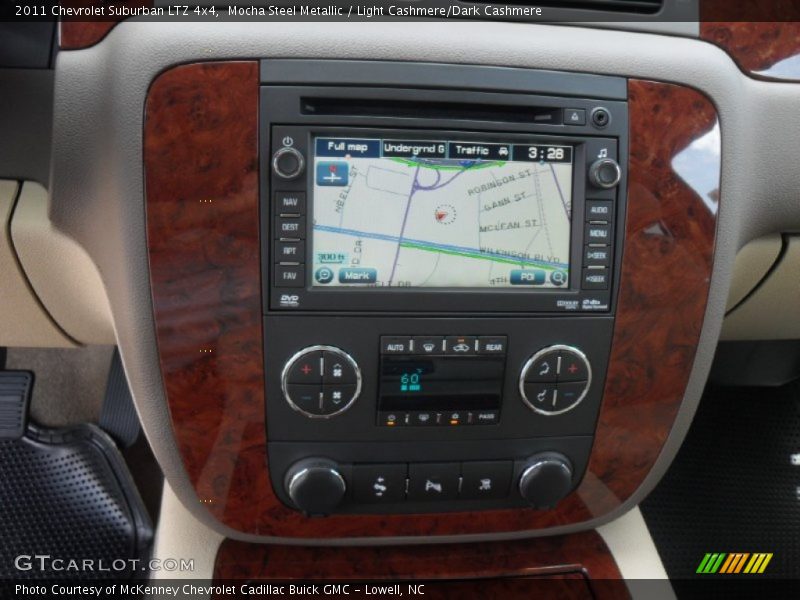 Mocha Steel Metallic / Light Cashmere/Dark Cashmere 2011 Chevrolet Suburban LTZ 4x4