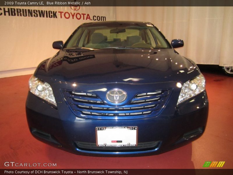 Blue Ribbon Metallic / Ash 2009 Toyota Camry LE