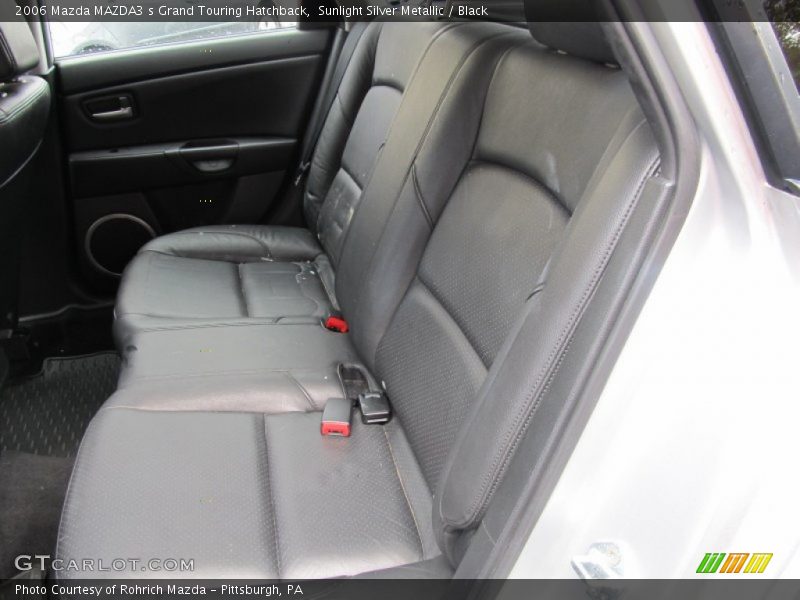 Sunlight Silver Metallic / Black 2006 Mazda MAZDA3 s Grand Touring Hatchback