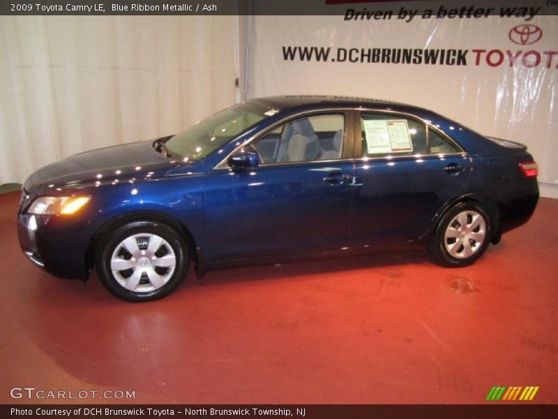 Blue Ribbon Metallic / Ash 2009 Toyota Camry LE