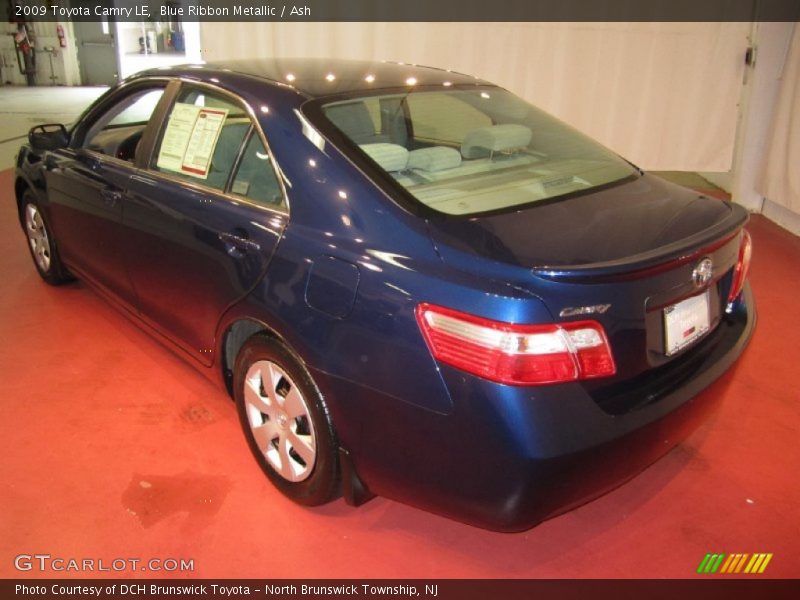 Blue Ribbon Metallic / Ash 2009 Toyota Camry LE