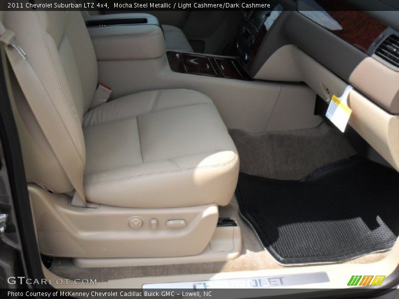 Mocha Steel Metallic / Light Cashmere/Dark Cashmere 2011 Chevrolet Suburban LTZ 4x4