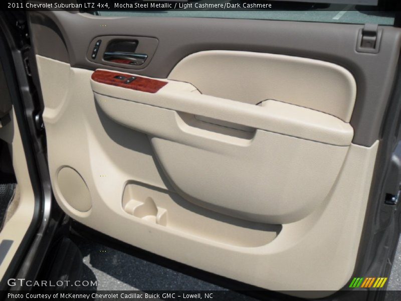 Mocha Steel Metallic / Light Cashmere/Dark Cashmere 2011 Chevrolet Suburban LTZ 4x4