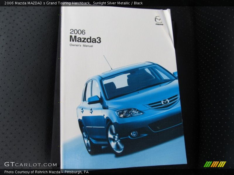 Sunlight Silver Metallic / Black 2006 Mazda MAZDA3 s Grand Touring Hatchback