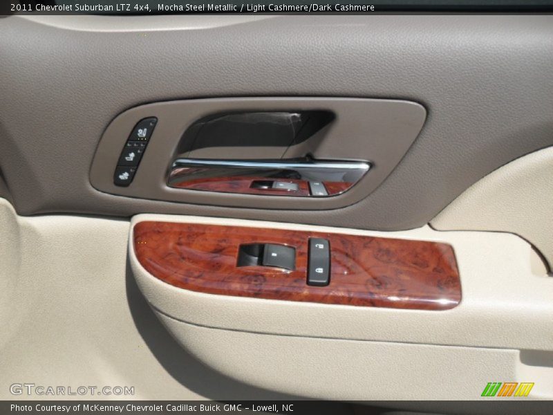 Mocha Steel Metallic / Light Cashmere/Dark Cashmere 2011 Chevrolet Suburban LTZ 4x4