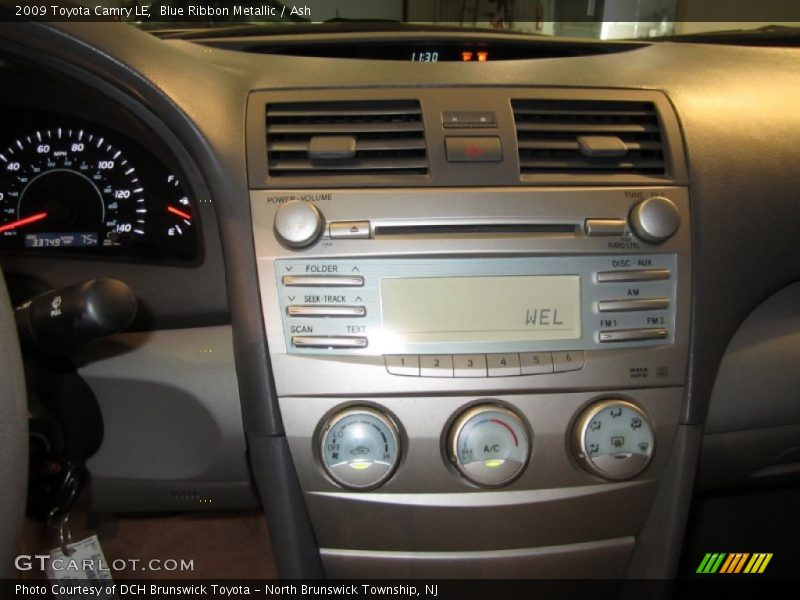 Blue Ribbon Metallic / Ash 2009 Toyota Camry LE