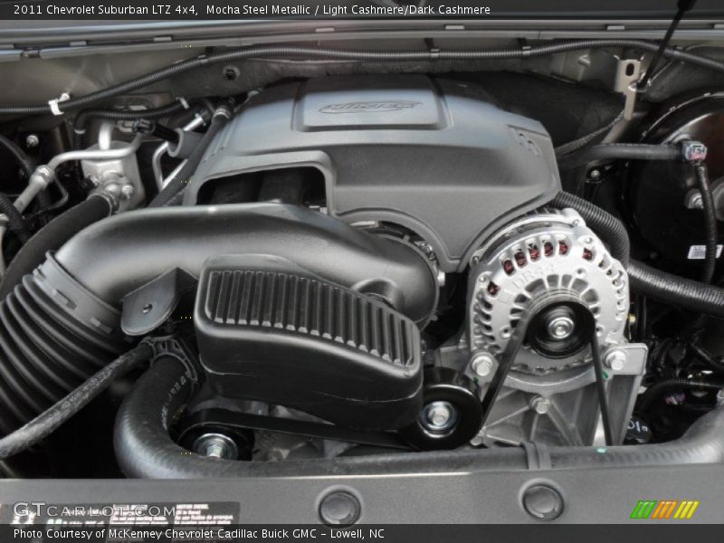 Mocha Steel Metallic / Light Cashmere/Dark Cashmere 2011 Chevrolet Suburban LTZ 4x4