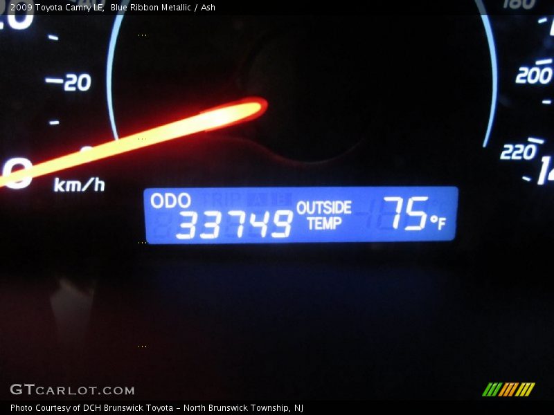 Blue Ribbon Metallic / Ash 2009 Toyota Camry LE