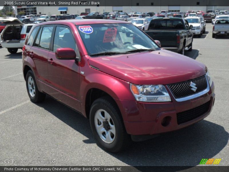 Shining Red Pearl / Black 2006 Suzuki Grand Vitara 4x4