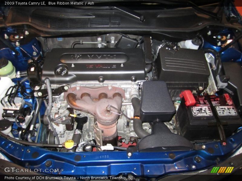 Blue Ribbon Metallic / Ash 2009 Toyota Camry LE