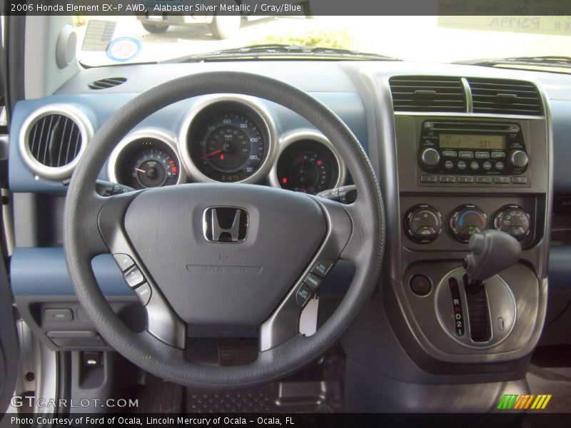Alabaster Silver Metallic / Gray/Blue 2006 Honda Element EX-P AWD
