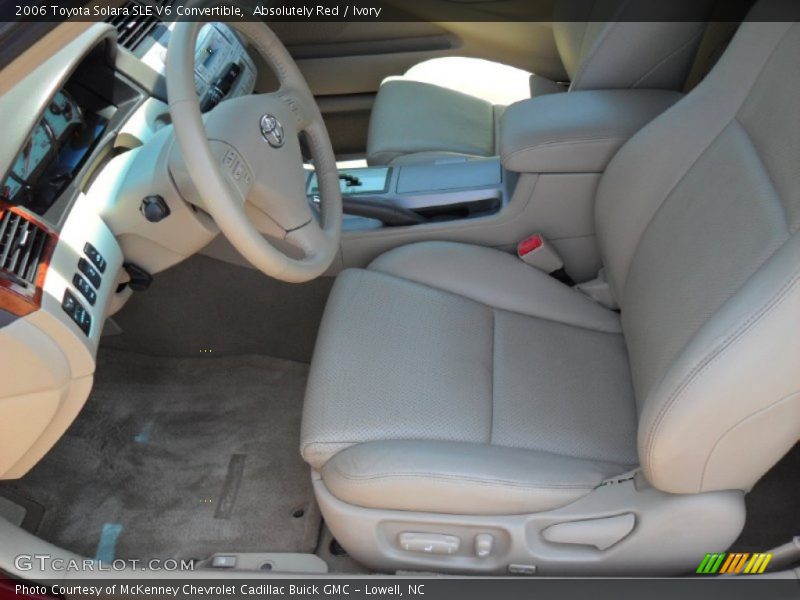 Absolutely Red / Ivory 2006 Toyota Solara SLE V6 Convertible