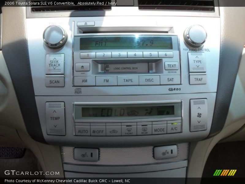 Absolutely Red / Ivory 2006 Toyota Solara SLE V6 Convertible