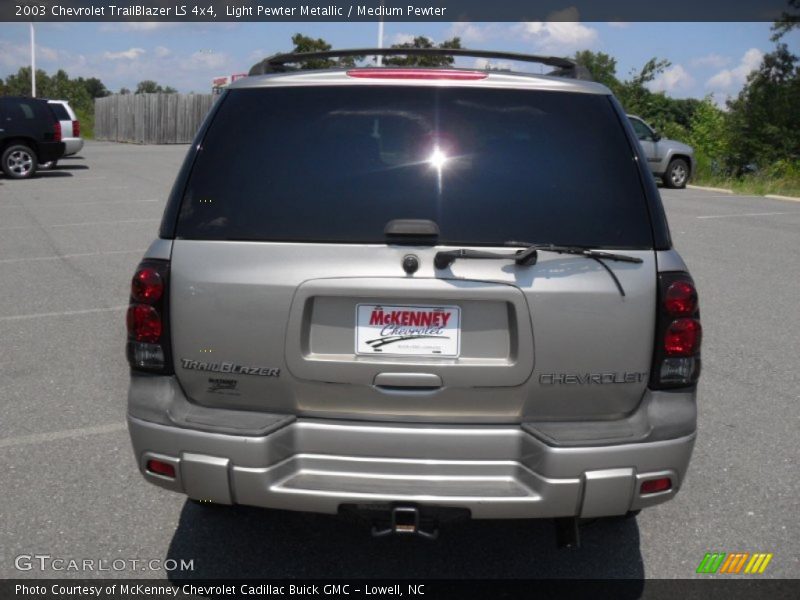 Light Pewter Metallic / Medium Pewter 2003 Chevrolet TrailBlazer LS 4x4