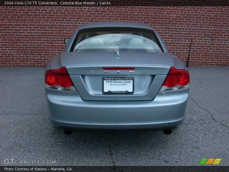 Celestial Blue Metallic / Calcite 2009 Volvo C70 T5 Convertible