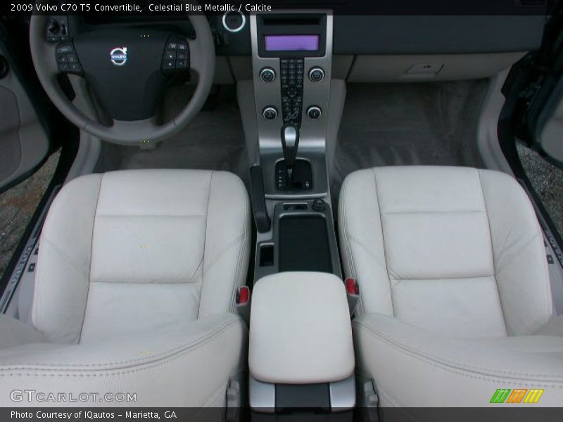 Celestial Blue Metallic / Calcite 2009 Volvo C70 T5 Convertible