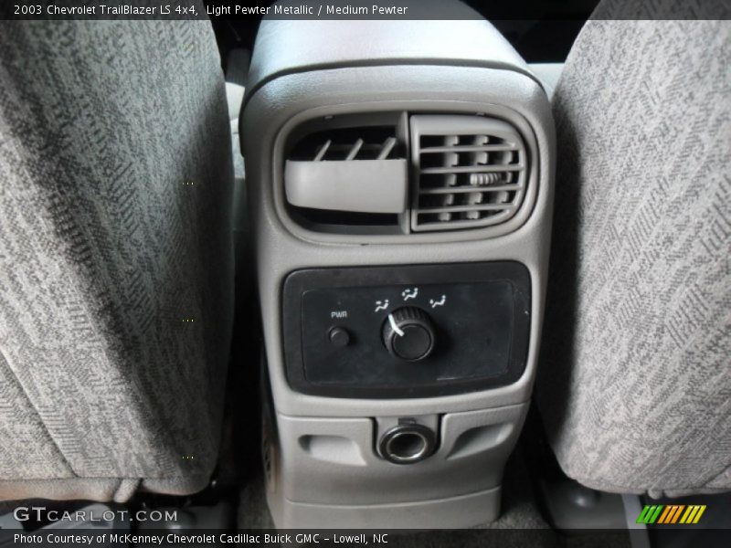 Light Pewter Metallic / Medium Pewter 2003 Chevrolet TrailBlazer LS 4x4