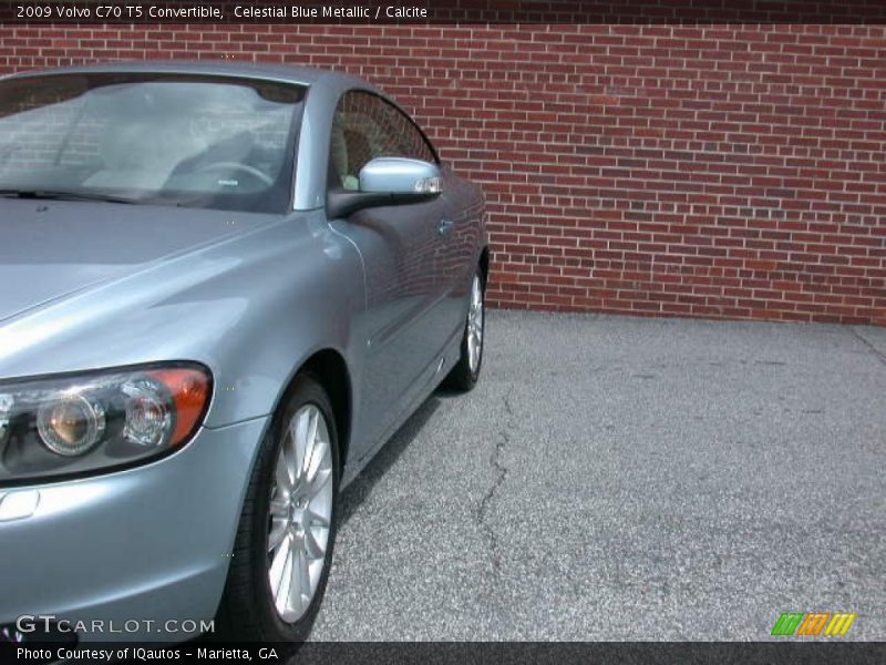 Celestial Blue Metallic / Calcite 2009 Volvo C70 T5 Convertible