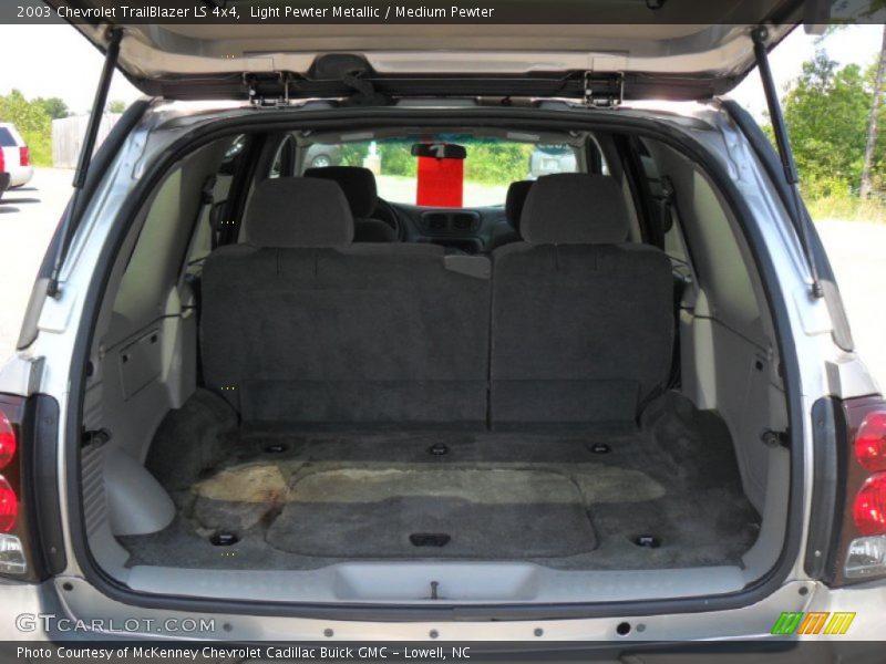 Light Pewter Metallic / Medium Pewter 2003 Chevrolet TrailBlazer LS 4x4