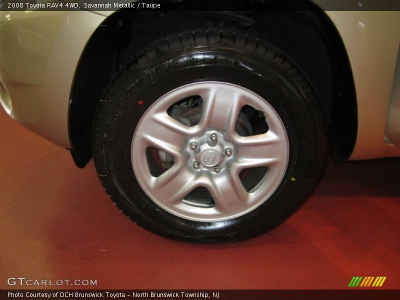 Savannah Metallic / Taupe 2008 Toyota RAV4 4WD