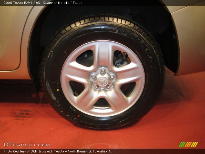 Savannah Metallic / Taupe 2008 Toyota RAV4 4WD