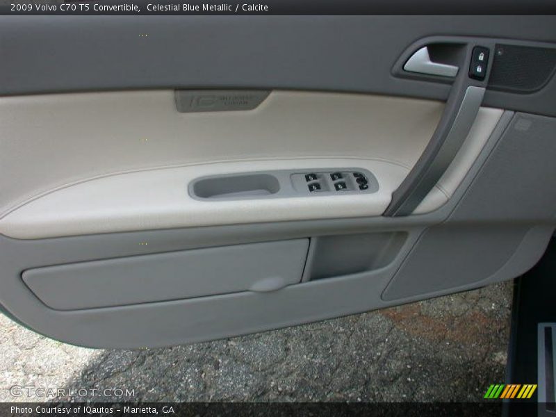 Celestial Blue Metallic / Calcite 2009 Volvo C70 T5 Convertible