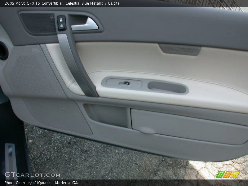 Celestial Blue Metallic / Calcite 2009 Volvo C70 T5 Convertible