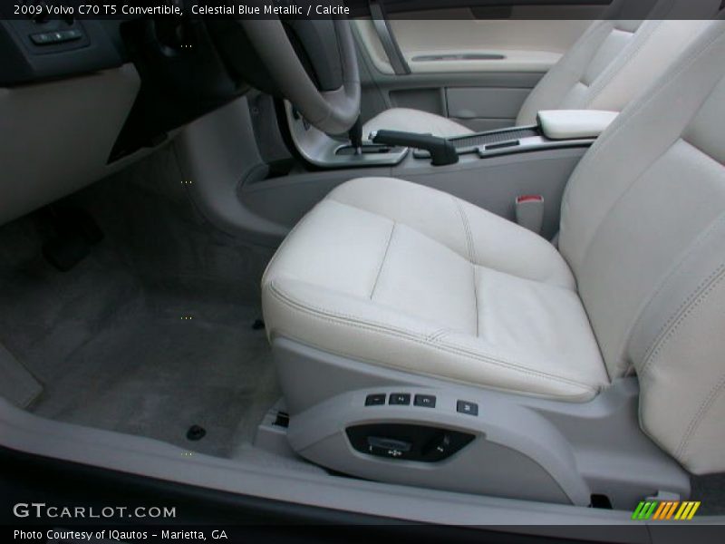 Celestial Blue Metallic / Calcite 2009 Volvo C70 T5 Convertible