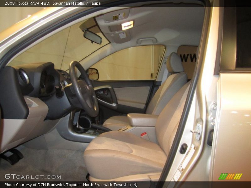 Savannah Metallic / Taupe 2008 Toyota RAV4 4WD