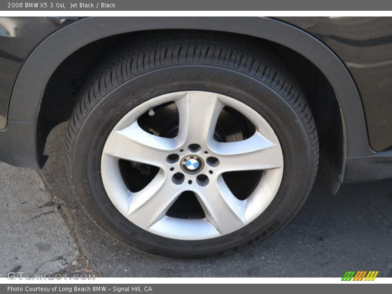 Jet Black / Black 2008 BMW X5 3.0si