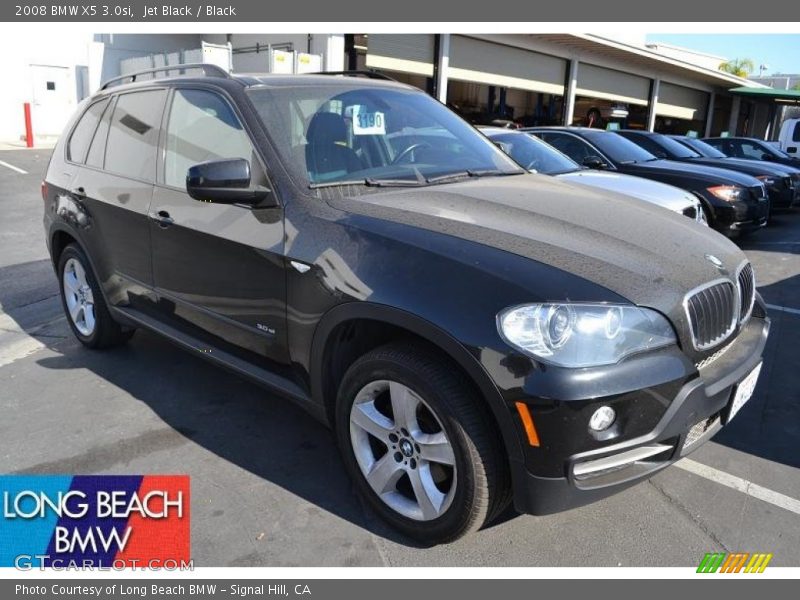 Jet Black / Black 2008 BMW X5 3.0si